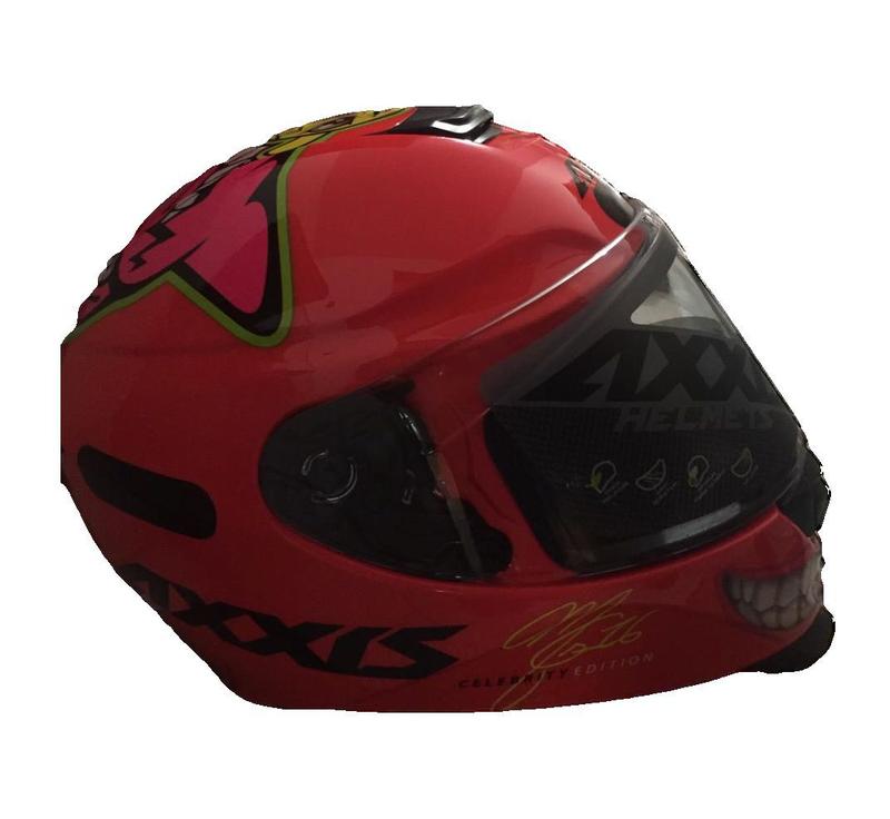 Capacete Axxis Mg16 Celebrity Edition Marianny Rosa - Tam 58